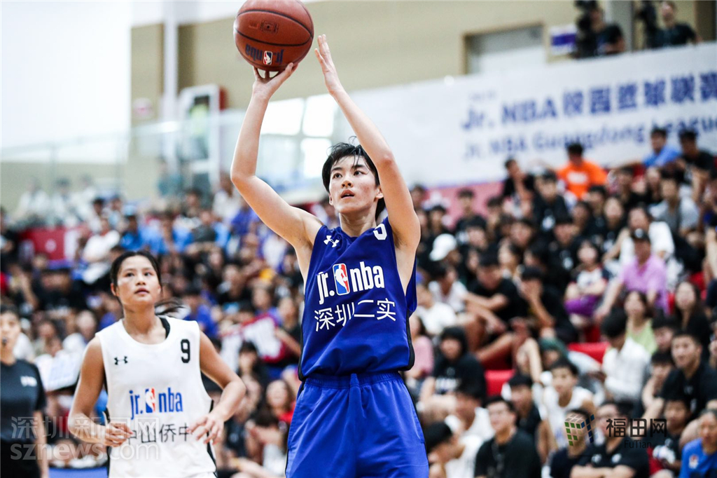24直播网：NBA校园篮球联赛广东站落幕 深圳二实高中女篮夺冠(图2)