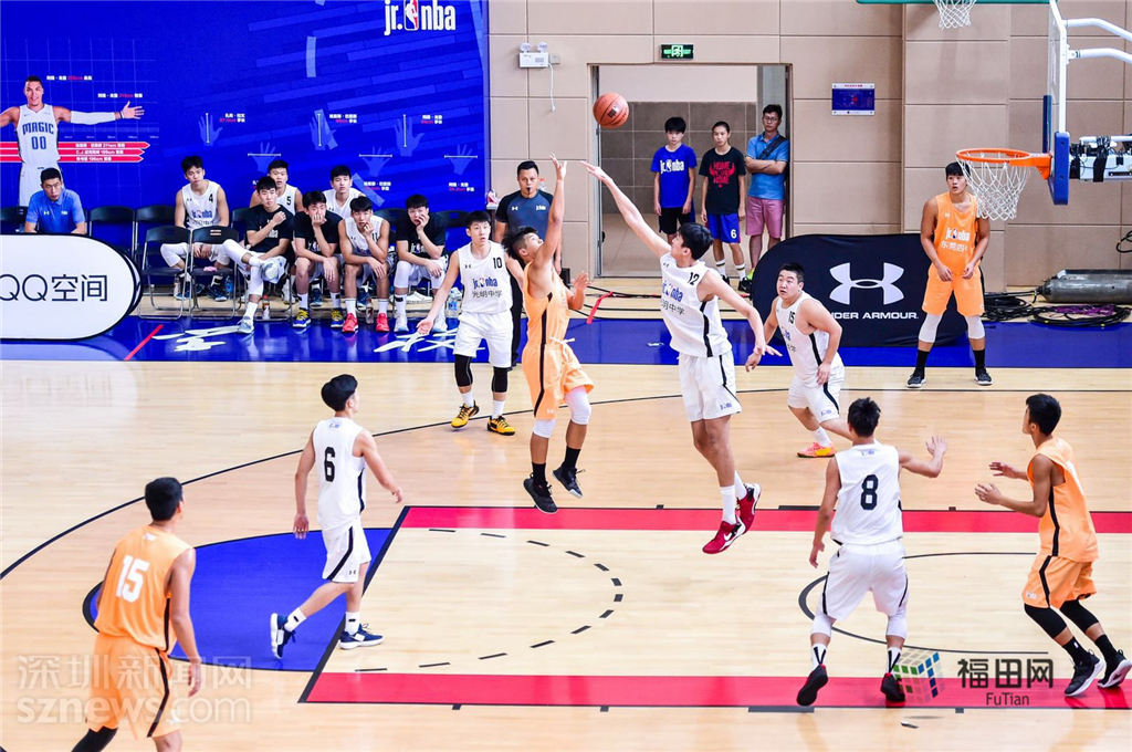 24直播网：NBA校园篮球联赛广东站落幕 深圳二实高中女篮夺冠(图6)